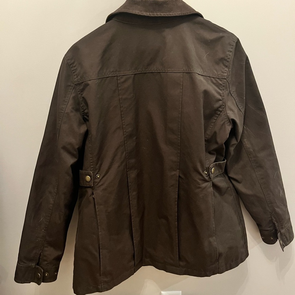 Orvis waxed cotton field jacket